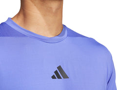 adidas Designed For Training Intensity Short Sleeve Mens Training Top - Blue