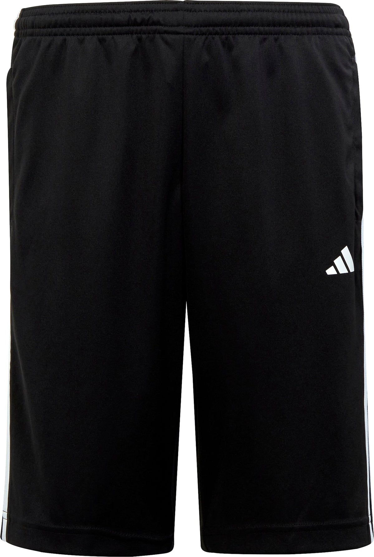 adidas Essentials 3 Stripes Junior Training Shorts - Black