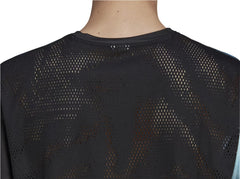 adidas Fast Short Sleeve Mens Running Top - Black
