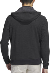 adidas Go To Quarter Zip Long Sleeve Mens Golf Hoody - Black