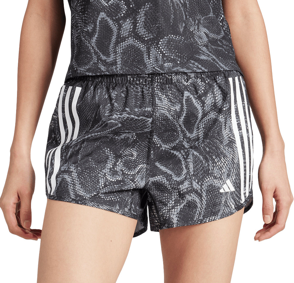 adidas Own The Run Excite AeroReady 3 Inch Womens Running Shorts - Black