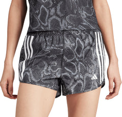 adidas Own The Run Excite AeroReady 4 Inch Womens Running Shorts - Black