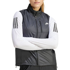adidas Own The Run Womens Running Gilet - Black