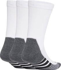 adidas Performance ClimaCool (3 Pack) Cushioned Crew Socks - White