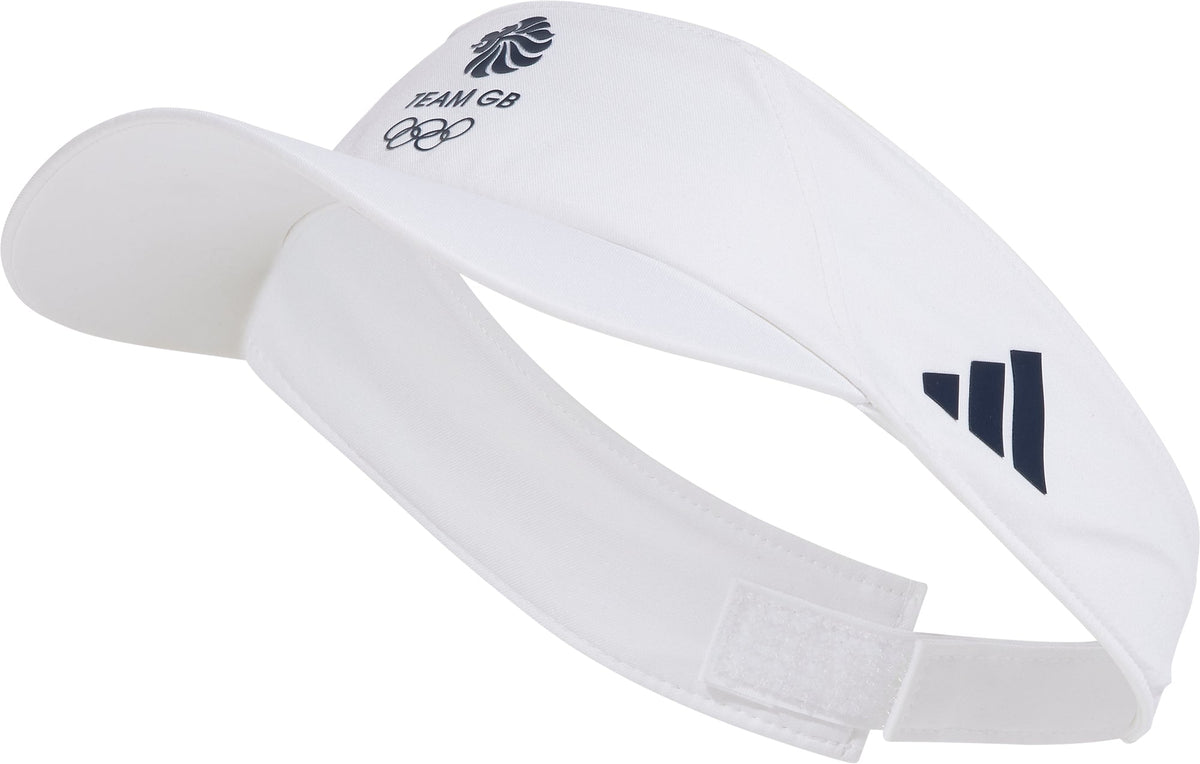 adidas Team GB Visor - White