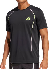 adidas Tech Apparel Short Sleeve Mens Training Top - Black