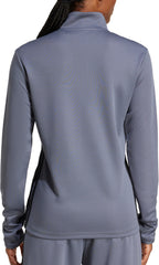 adidas Tiro 25 Essentials Half Zip Long Sleeve Womens Training Top - Grey