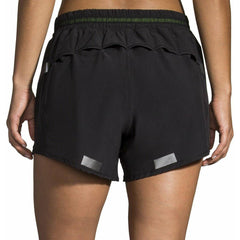 Brooks Carbonite 4 Inch Womens Running Shorts - Black