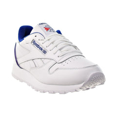 Reebok Classic Leather Men's Shoes White-Deep Cobalt-Vector Red