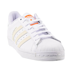 Adidas Superstar Men's Shoes Cloud White-Ecru Tint-Orange Rush