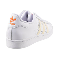 Adidas Superstar Men's Shoes Cloud White-Ecru Tint-Orange Rush