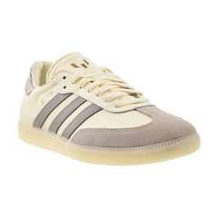 Adidas Samba Messi Men's Shoes Cream White/Light Brown/Gold  jq0266