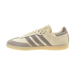 Adidas Samba Messi Men's Shoes Cream White/Light Brown/Gold  jq0266