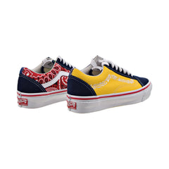 Vans X Bedwin & The Heartbreakers OG Old Skool Men's Shoes Bandana Dress Blue