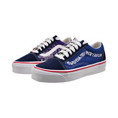 Vans X Bedwin & The Heartbreakers OG Old Skool Men's Shoes Bandana Dress Blue